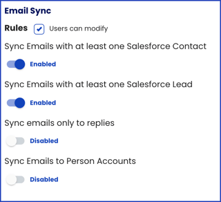 email sync