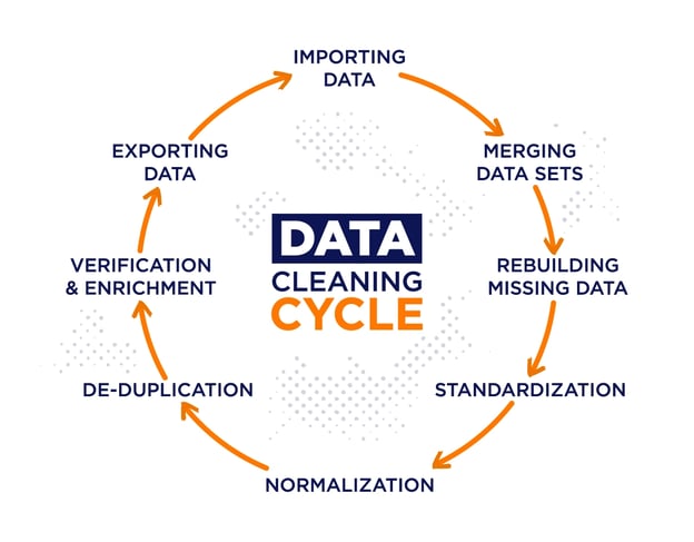 Graphic of the Data Cleaning Cycle.