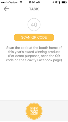Scan a QR Code to Download Content