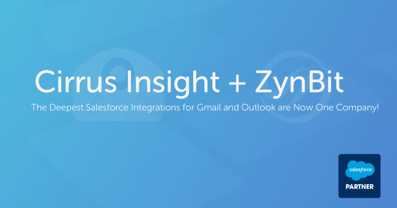 Announcing the Merger of Cirrus Insight and ZynBit