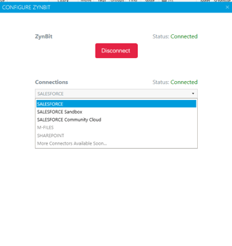 configure