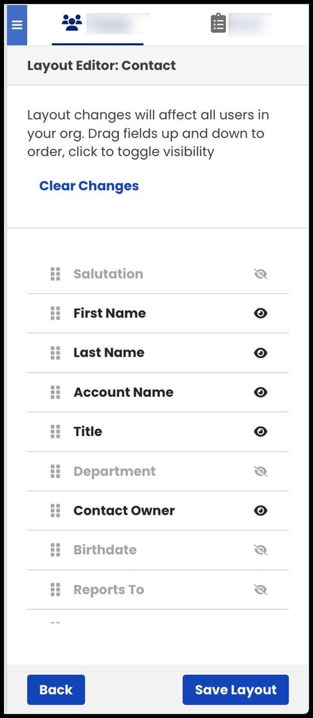 Linkedin Sidebar Admins | Customize Sidebar Field Layouts