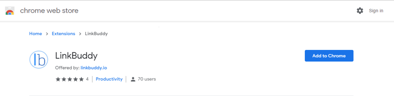 LinkBuddy-chrome-extension
