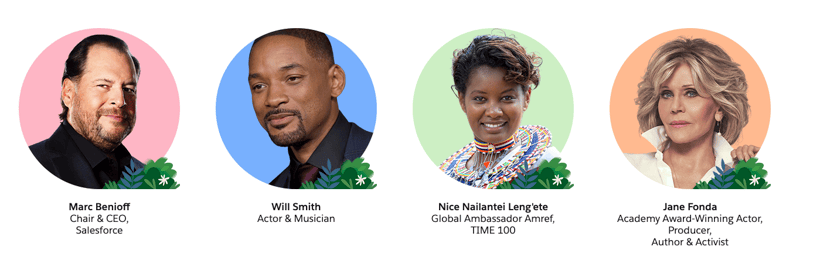 Cirrus Insight. Keynote speakers at Dreamforce 2021.