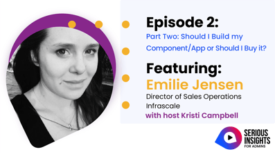 Serious Insights: Should I Build my Component/App or Should I Buy it? Part 2