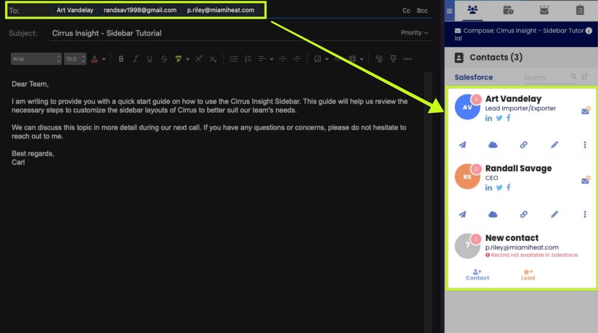 Quick Start Guide - Outlook | Cirrus Insight