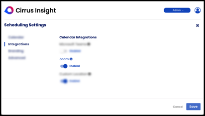calendar integrations