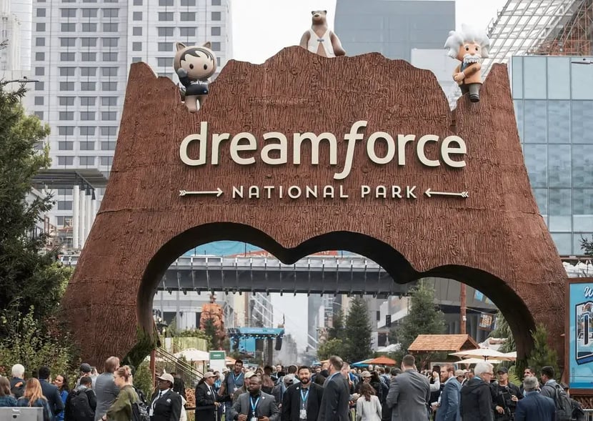 Cirrus Insight. Dreamforce entrance.