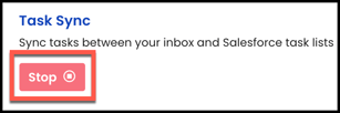stop task sync