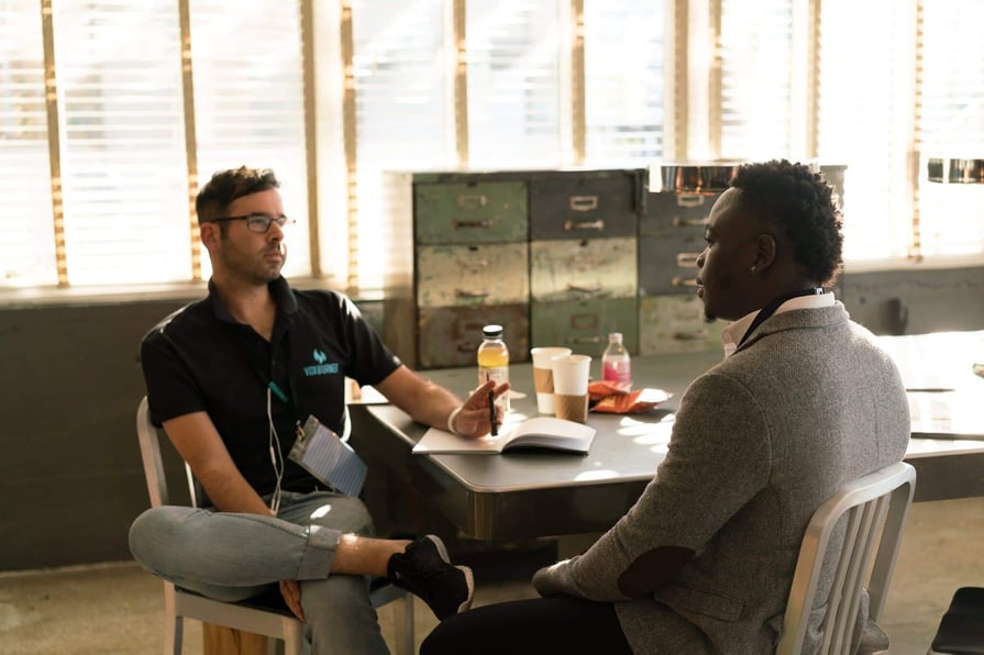 talking-to-recruiter