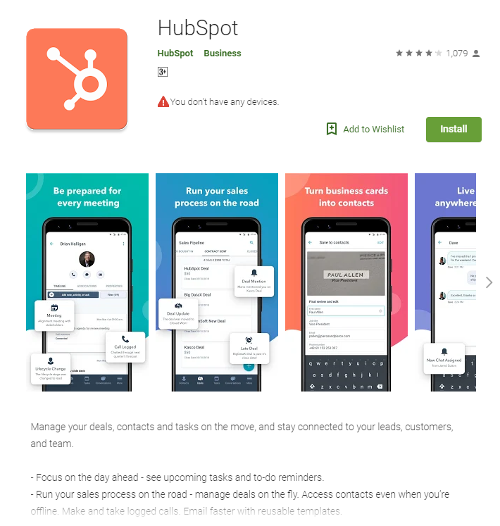 best-sales-apps-hubppot