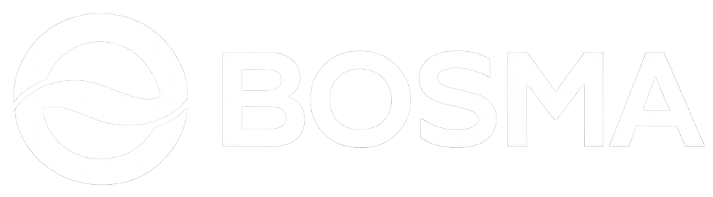 Bosma White Logo