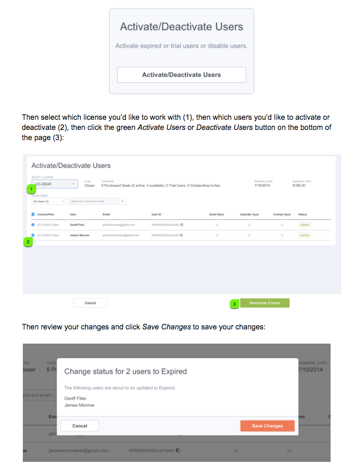 Account Dashboard User Management Manual