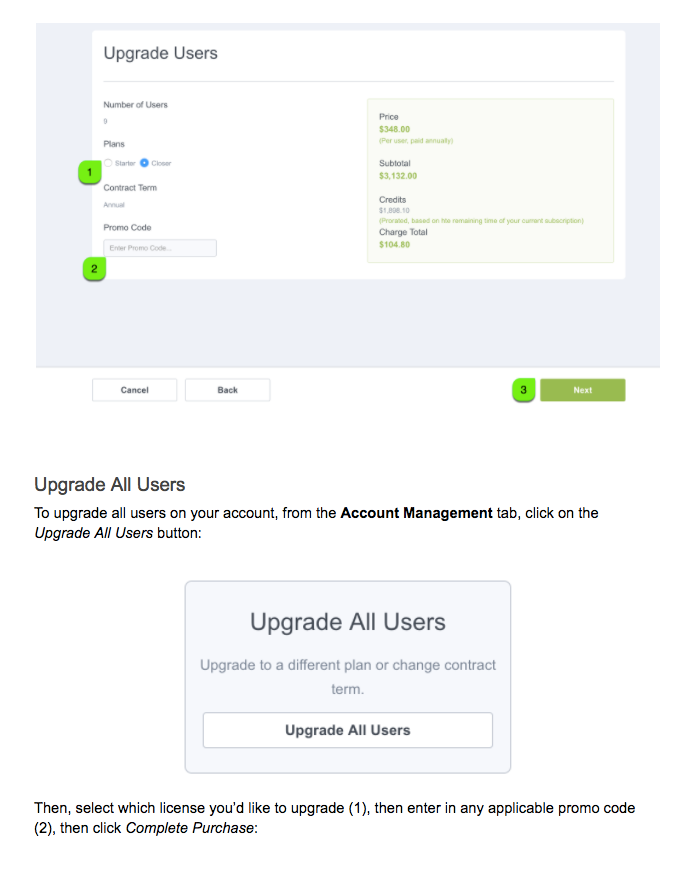 Account Dashboard User Management Manual