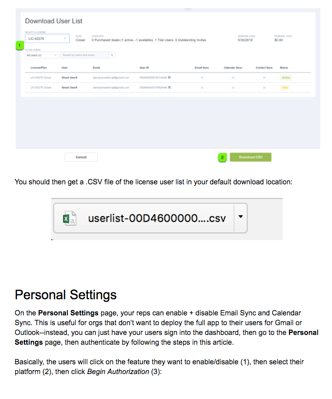 Account Dashboard User Management Manual