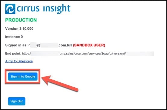 How can I test Calendar Sync for Gmail in my Sandbox?