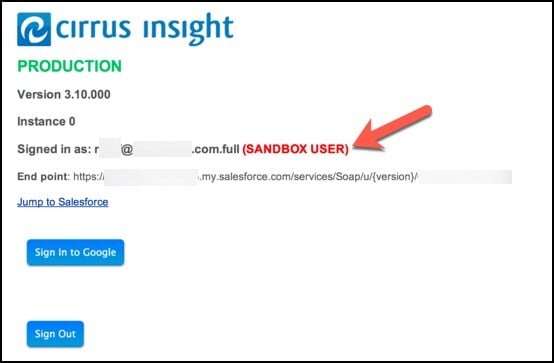 How can I test Calendar Sync for Gmail in my Sandbox?