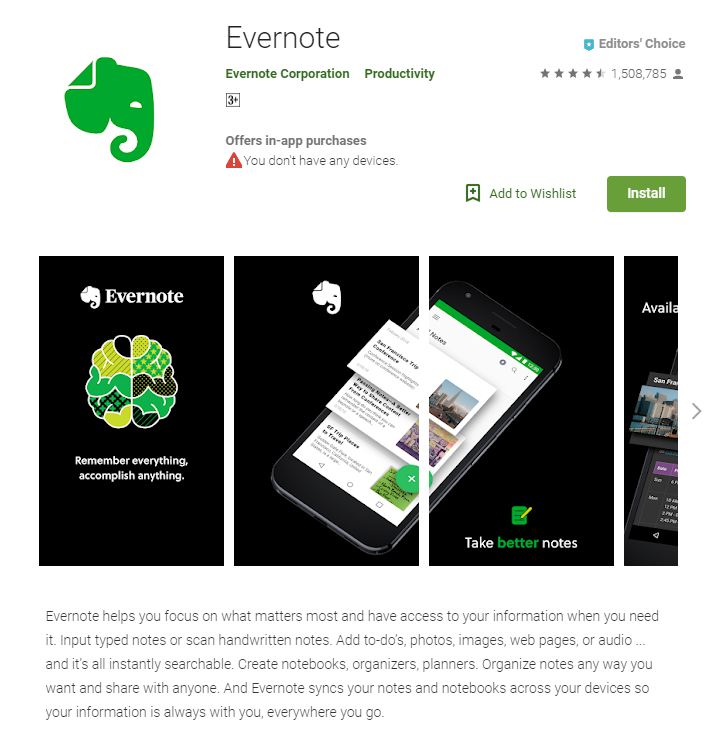 best-sales-apps--evernote