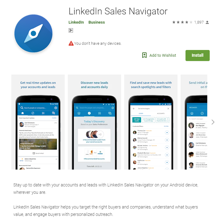 best-sales-apps--linkedIn-sales-navigator