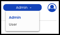 dashboard admin user toggle
